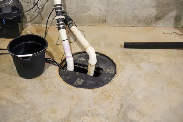 Basement Drainage Installation in Kirkland