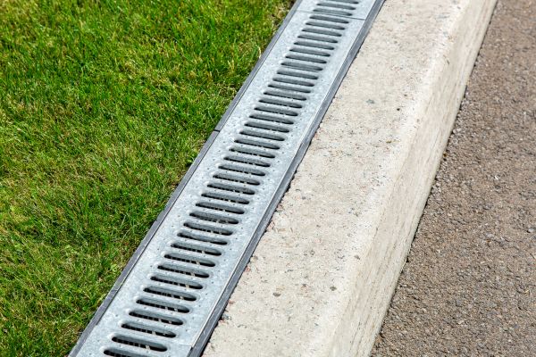 Courtyard Drain Installation in Kirkland