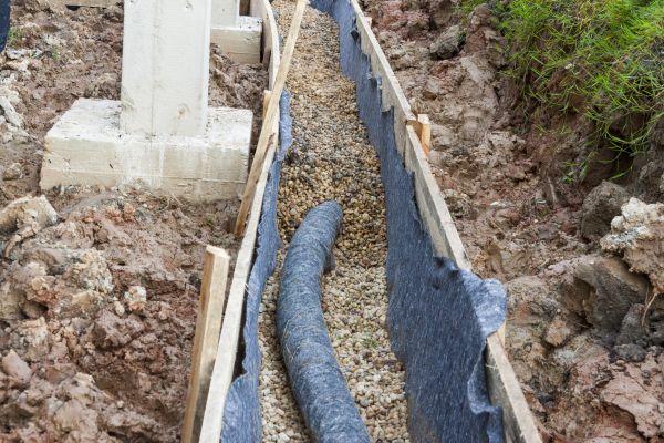French Drain Installation in Kirkland