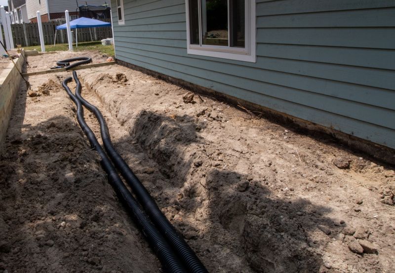 French Drain Installation